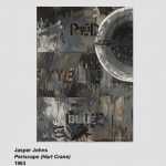 Jasper Johns, Grey (Hart Crane)