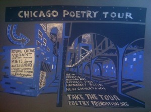 Chicago Poetry Tour (poster by Kathleen Judge)