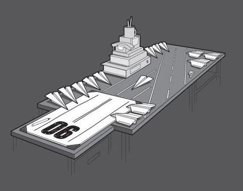 Tabletop Aircraft Carrier