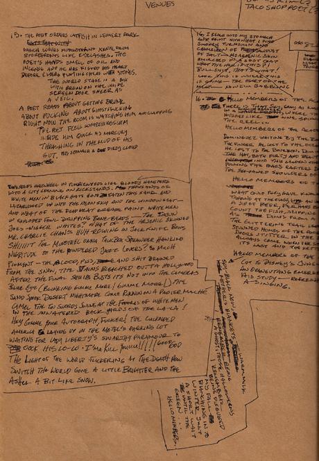 Journal draft of "The Poet Writes the Poem…"