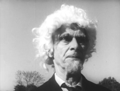 Edwin Denby in Rudy Burckhardt's Lurk, 1964