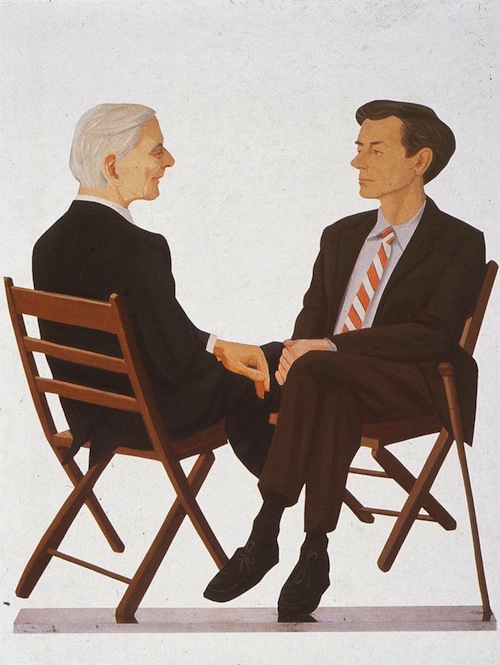 Alex Katz, Edwin and Rudy, cutout, 1968