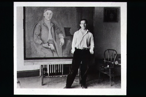 Rudy Burckhardt, Bill de Kooning on 22nd Street , 1938