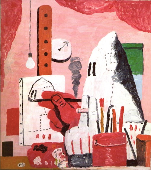 Philip Guston, The Studio, oil on canvas, 1969., 48 x 42 in. Collection: Musa Guston.