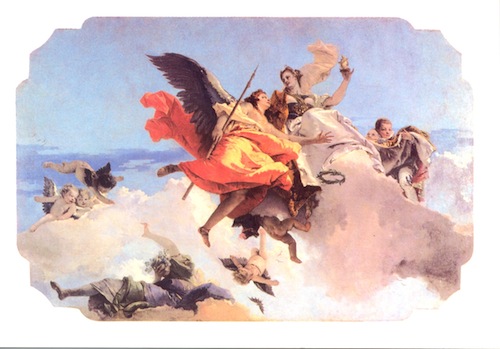 Giambattista Tiepolo, Nobility and Virtue Overcoming Perfidia, 1744-45, Ca’ Rezzonico, Venice