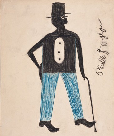 Bill Traylor, Man with Cane