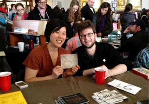 Sueyeun Juliette Lee and Ian Davisson from Corollary Press.