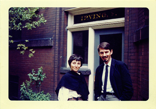 Bobby and Robert Creeley, circa 1960