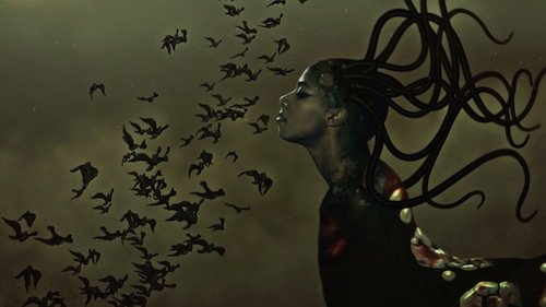 Wangechi Mutu, The End of eating Everything (still), 2013. Animated video (color, sound), 8 minutes 10 seconds. Image Courtesy of the Artist.