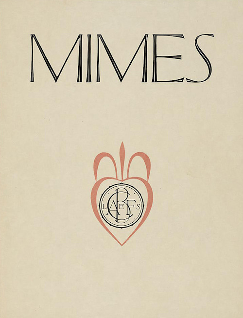 Mimes by Marcel Schwob