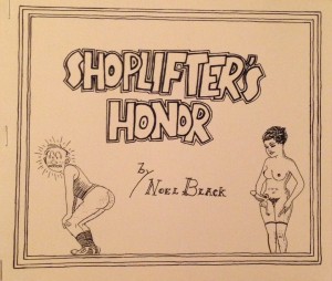 Shoplifter's Honor, cover design by Noel Black, 2004