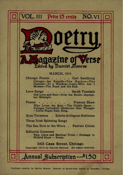 Poetry, March 1914