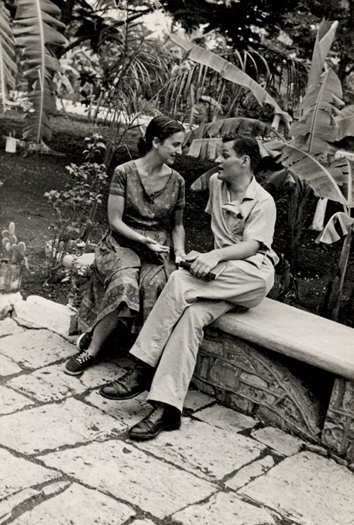 Freilicher and Ashbery in Mexico, 1955.