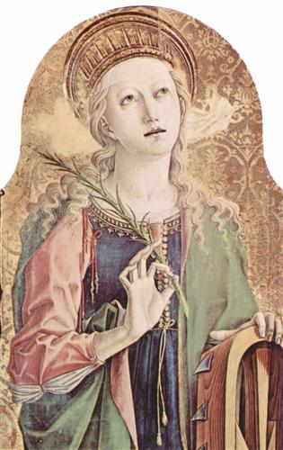 Saint Catherine of Alexandria, Carlo Crivelli