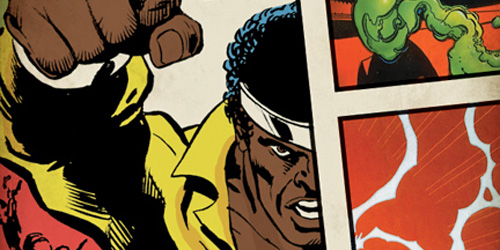 From the cover of Adilifu Nama’s Super Black: American Pop Culture and Black Superheroes