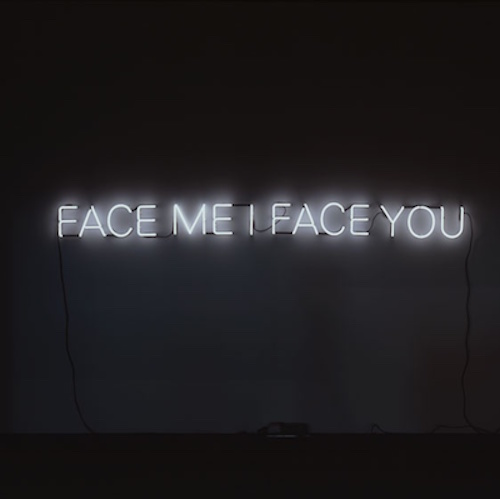 Glenn Ligon, Palindrome #1, Phoenix Art Museum