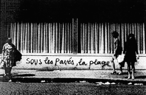 Anonymous graffiti, Paris, 1968.