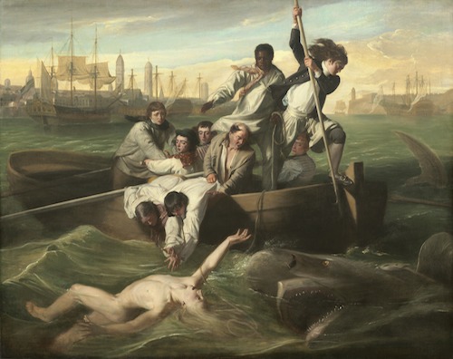 John Singleton Copley, Watson and the Shark. 1778. National Gallery of Art. Washington, DC 