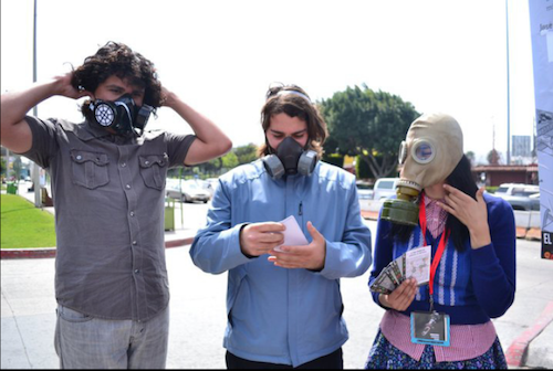 Pepe Rojo and the Tijuana Liberation Front (FLT), Desde Aqui Se Ve El Futuro (You Can See the Future from Here), two months of interventions in 2014. 