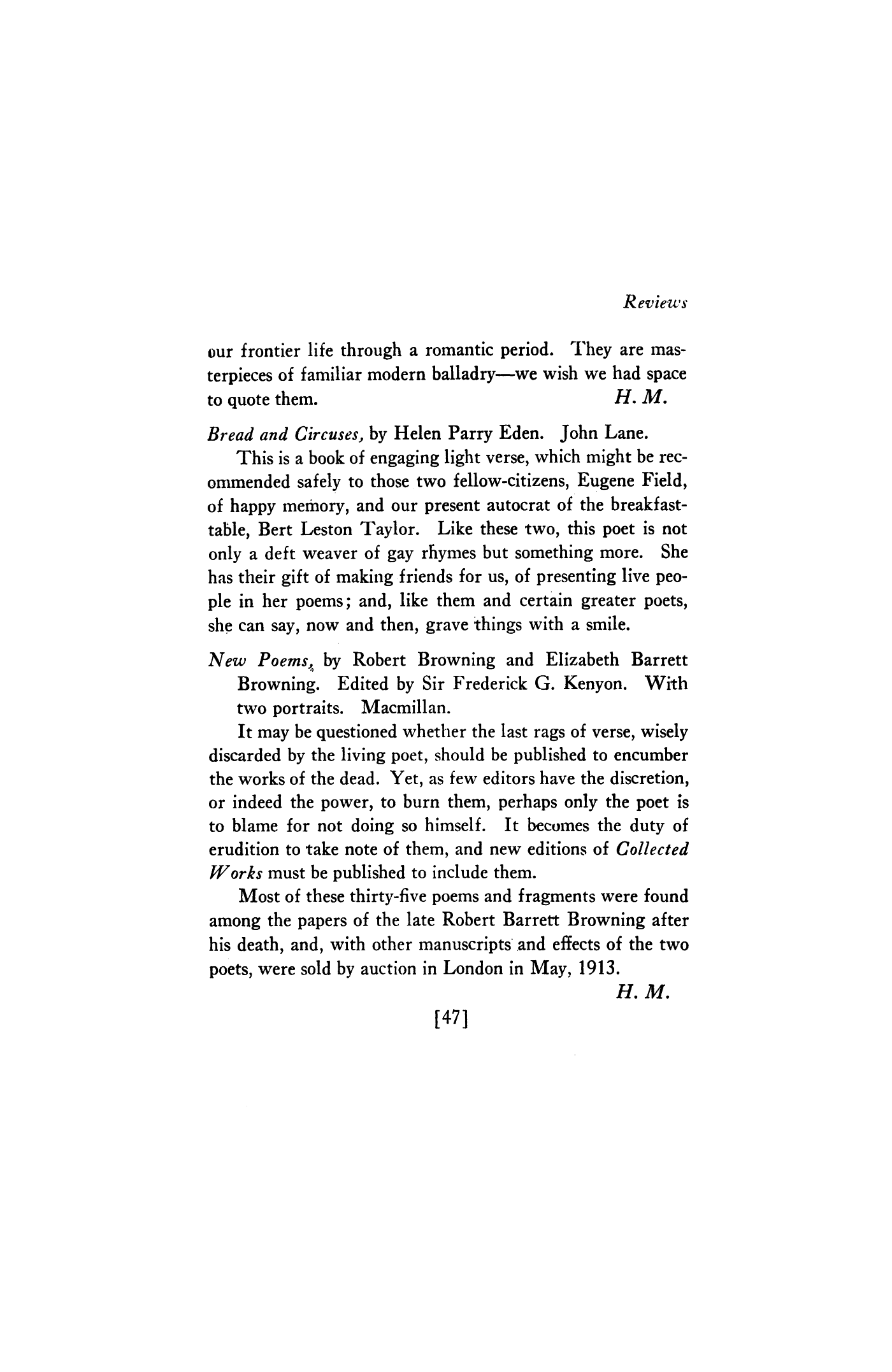 Songs of the Outlands, Ballads of the Hoboes, and Other Verse, by Henry Herbert Knibbs