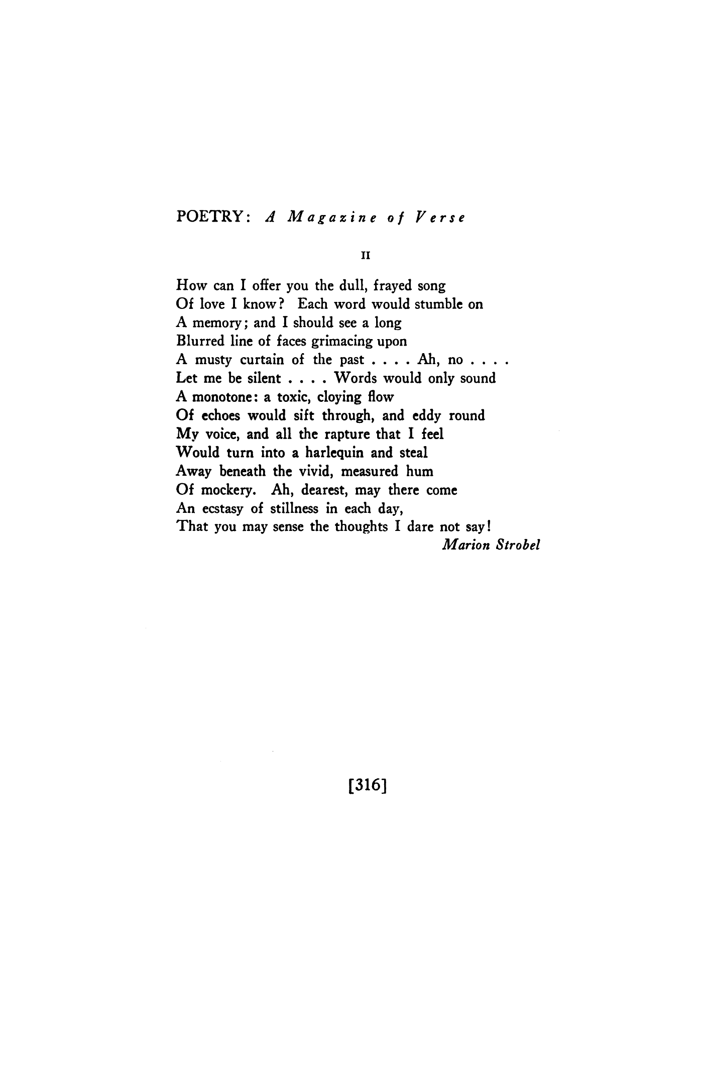 Two Sonnets