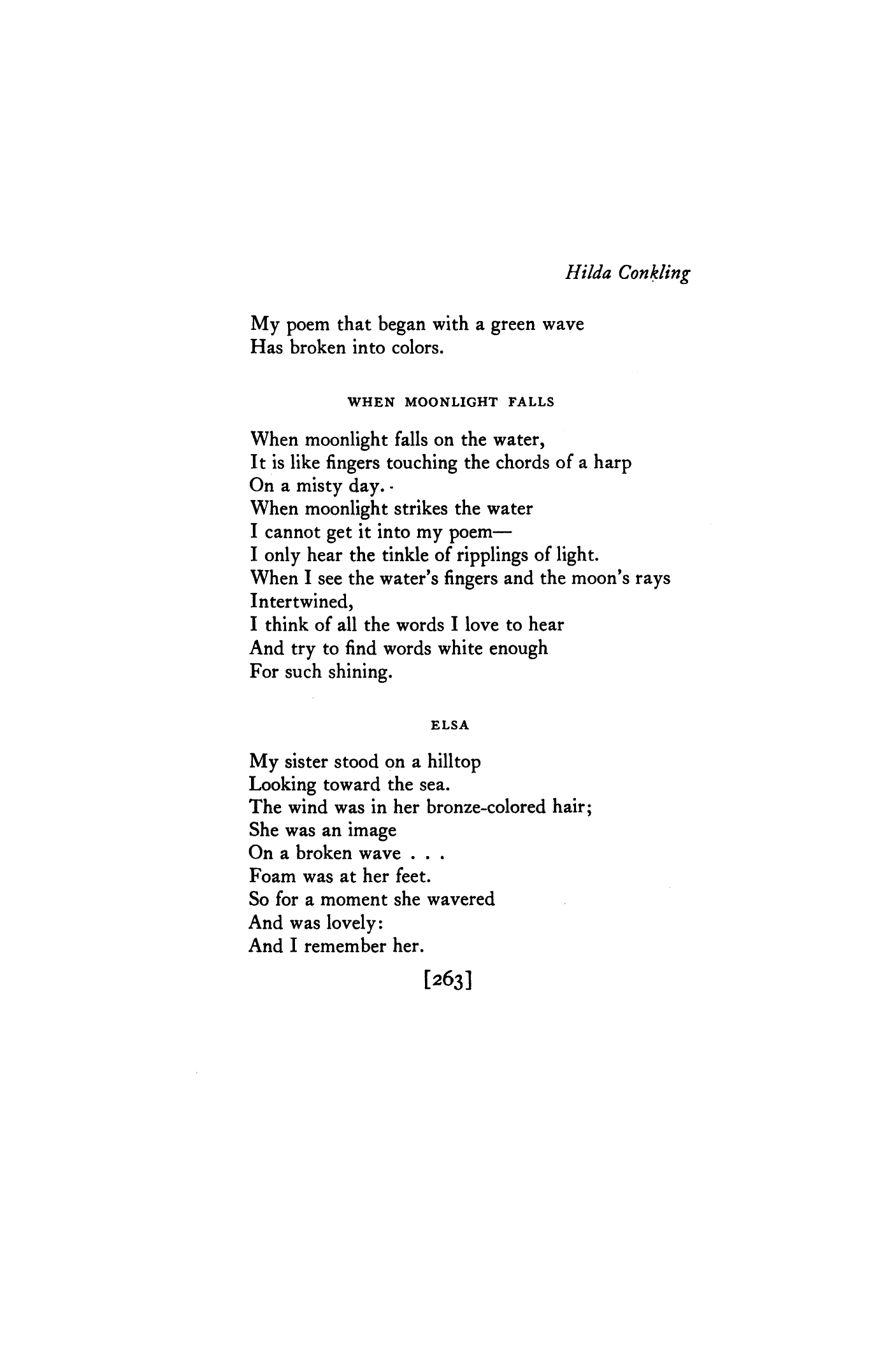 Little Green Bermuda Poem