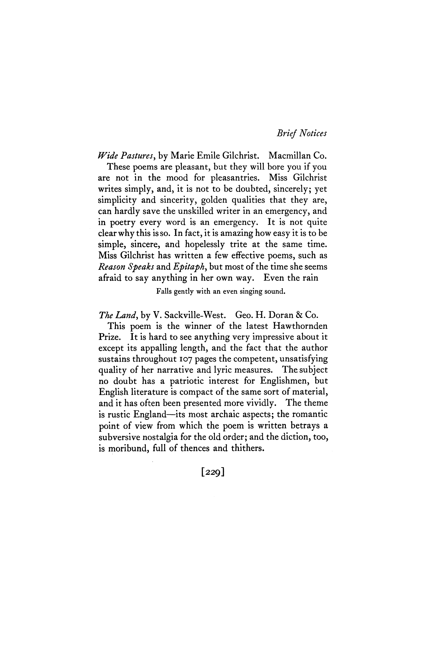 Wide Pastures by Marie Emile Gilchrist