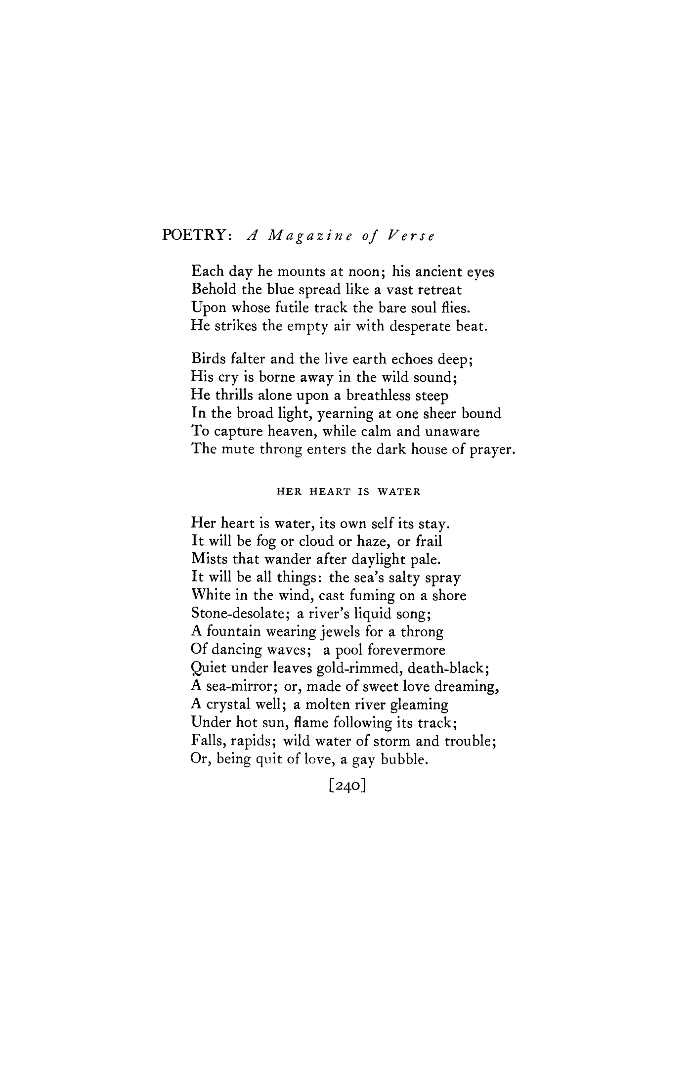 Bell-Ringer by James J. Ryan | Her Heart Is Water… | Poetry Magazine