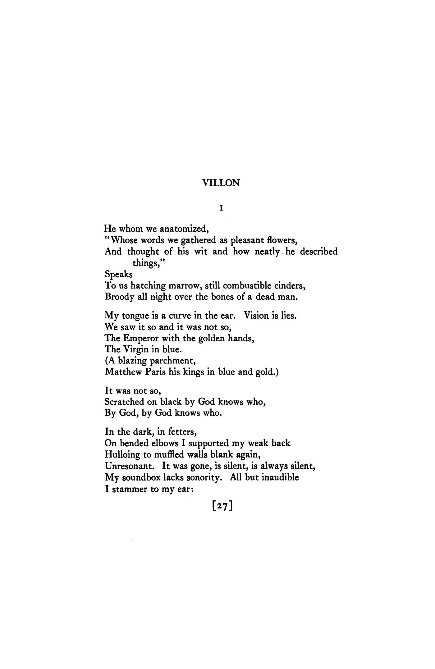 Poetry - Vol. 79, No. 2, November 1951 by (BUNTING, Basil