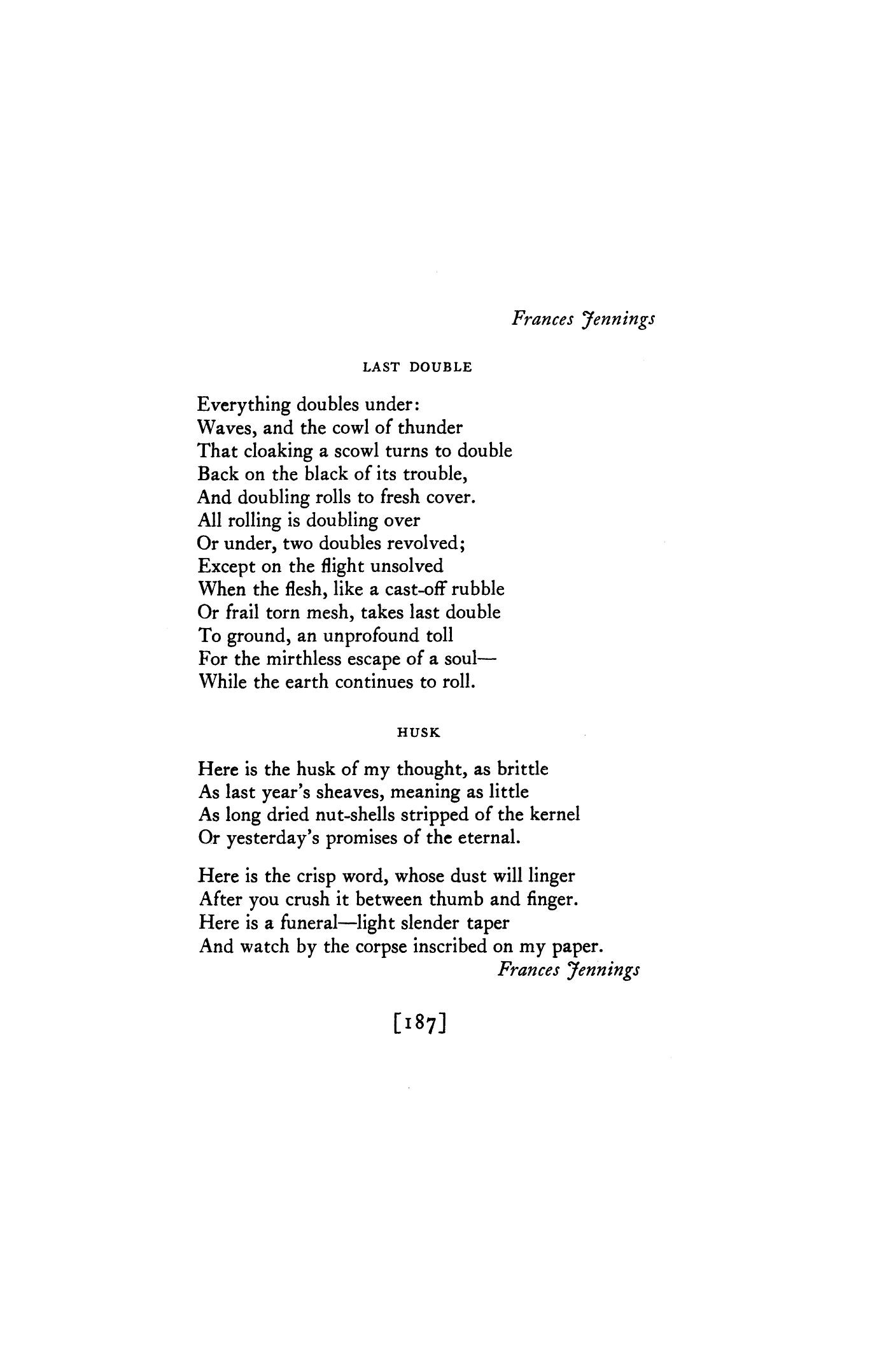 the double a petersburg poem