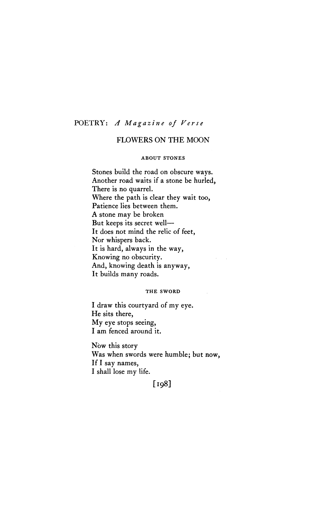 the relic poem