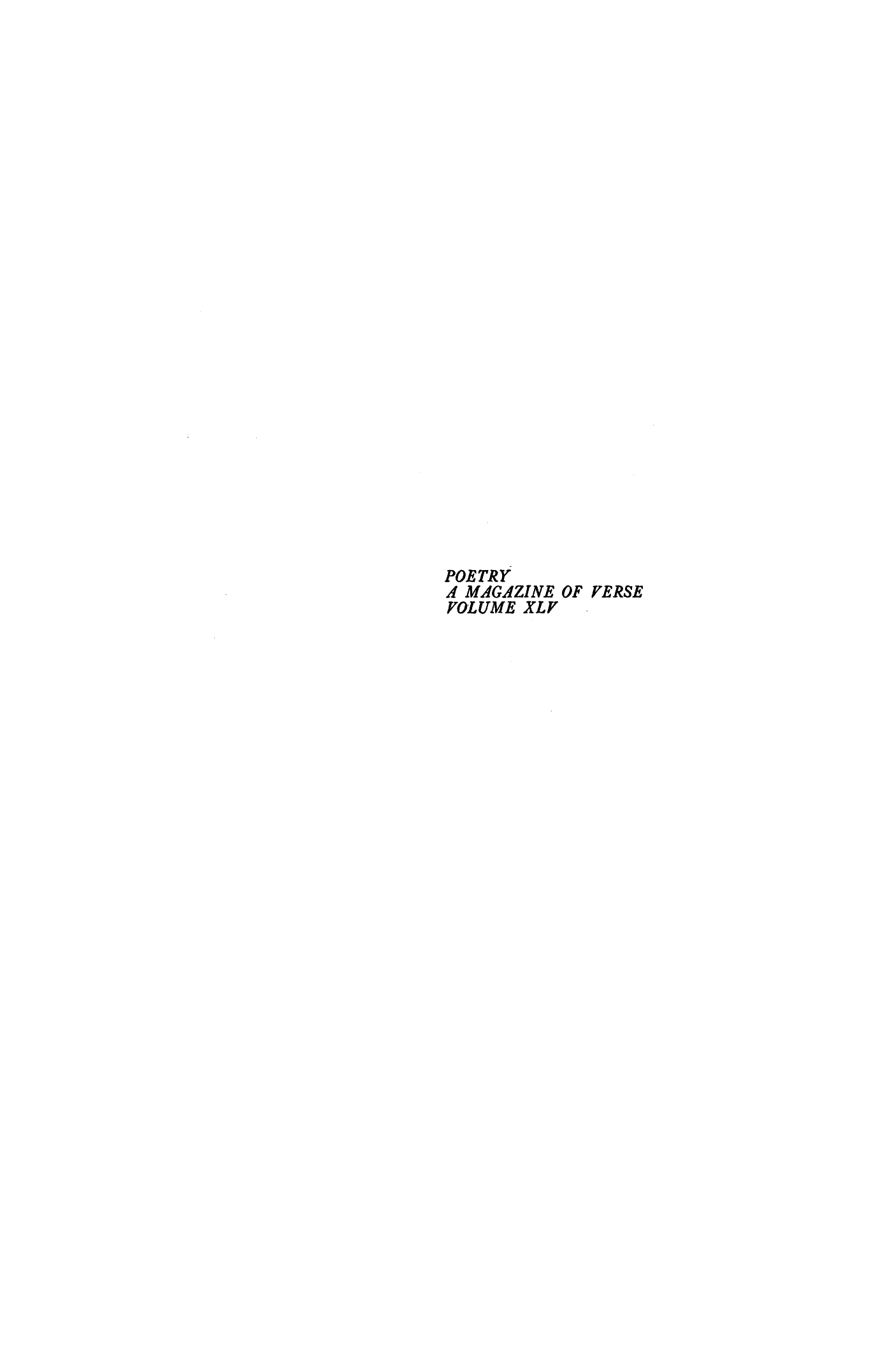 Poetry Magazine Archive Page