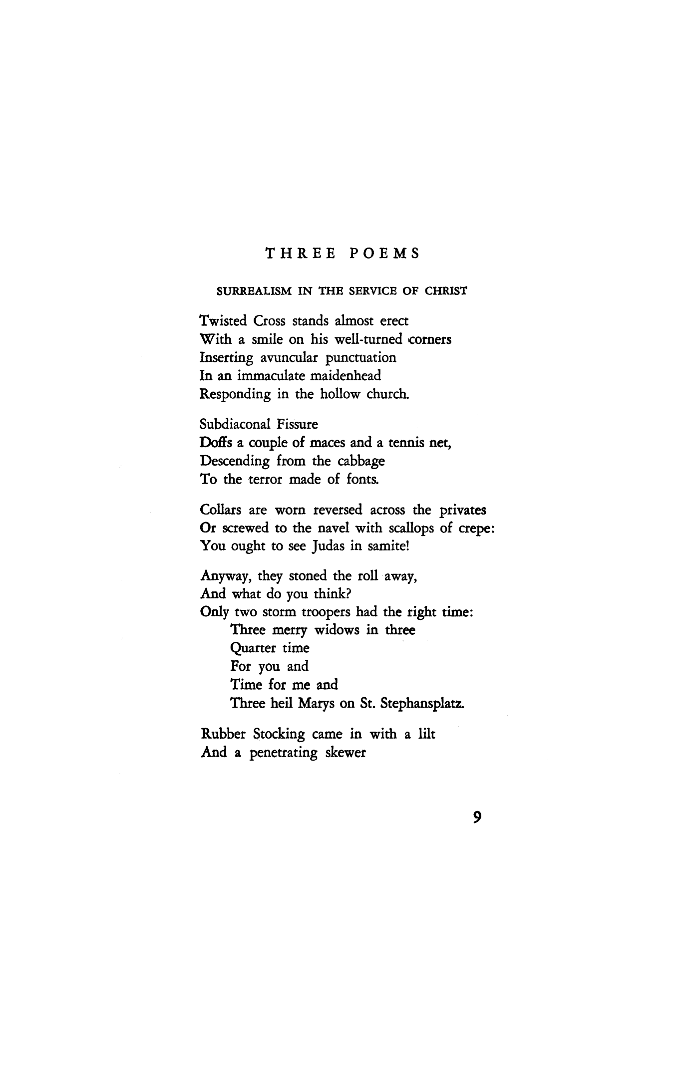 white stocking poem