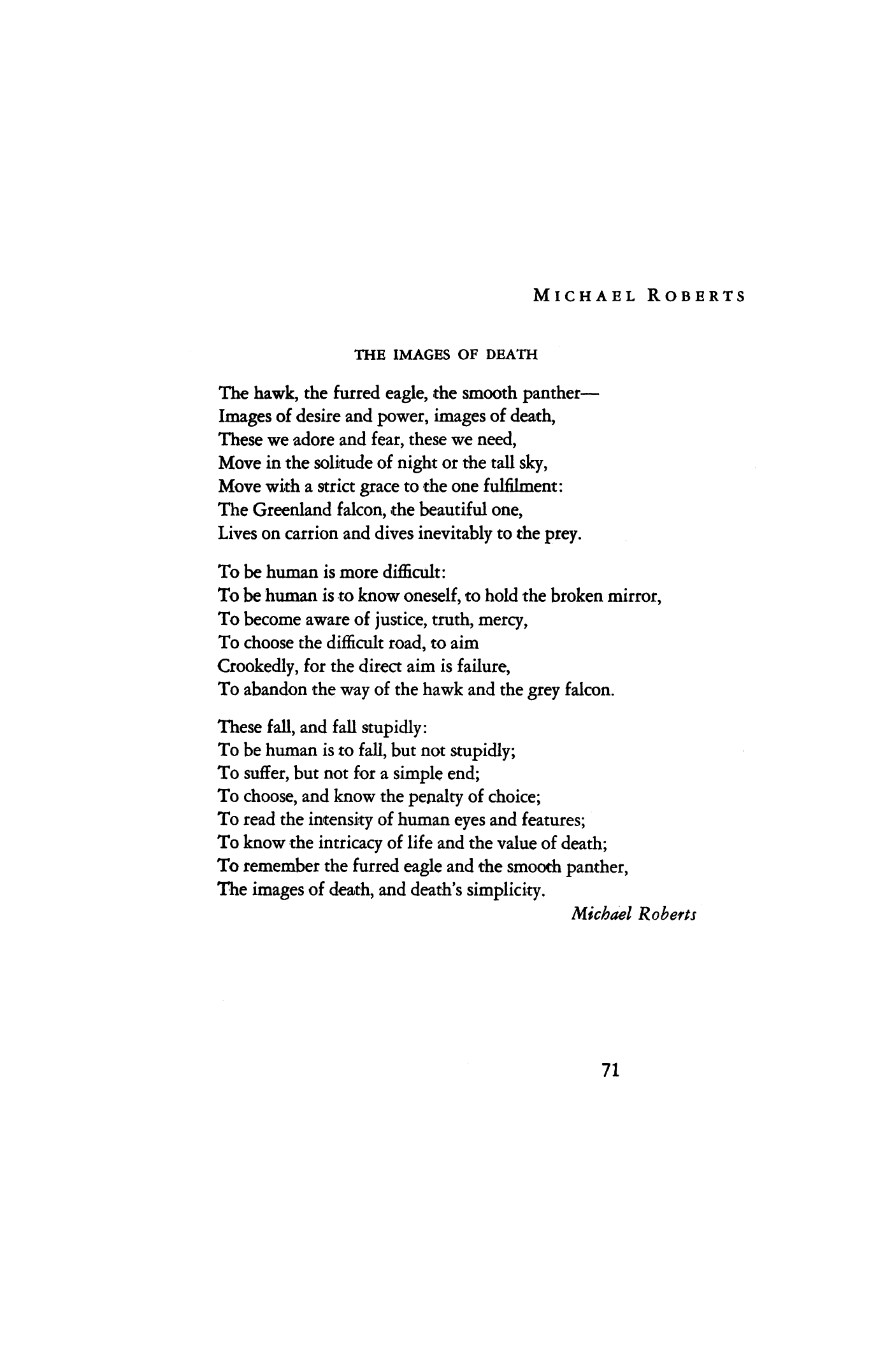 poems about death