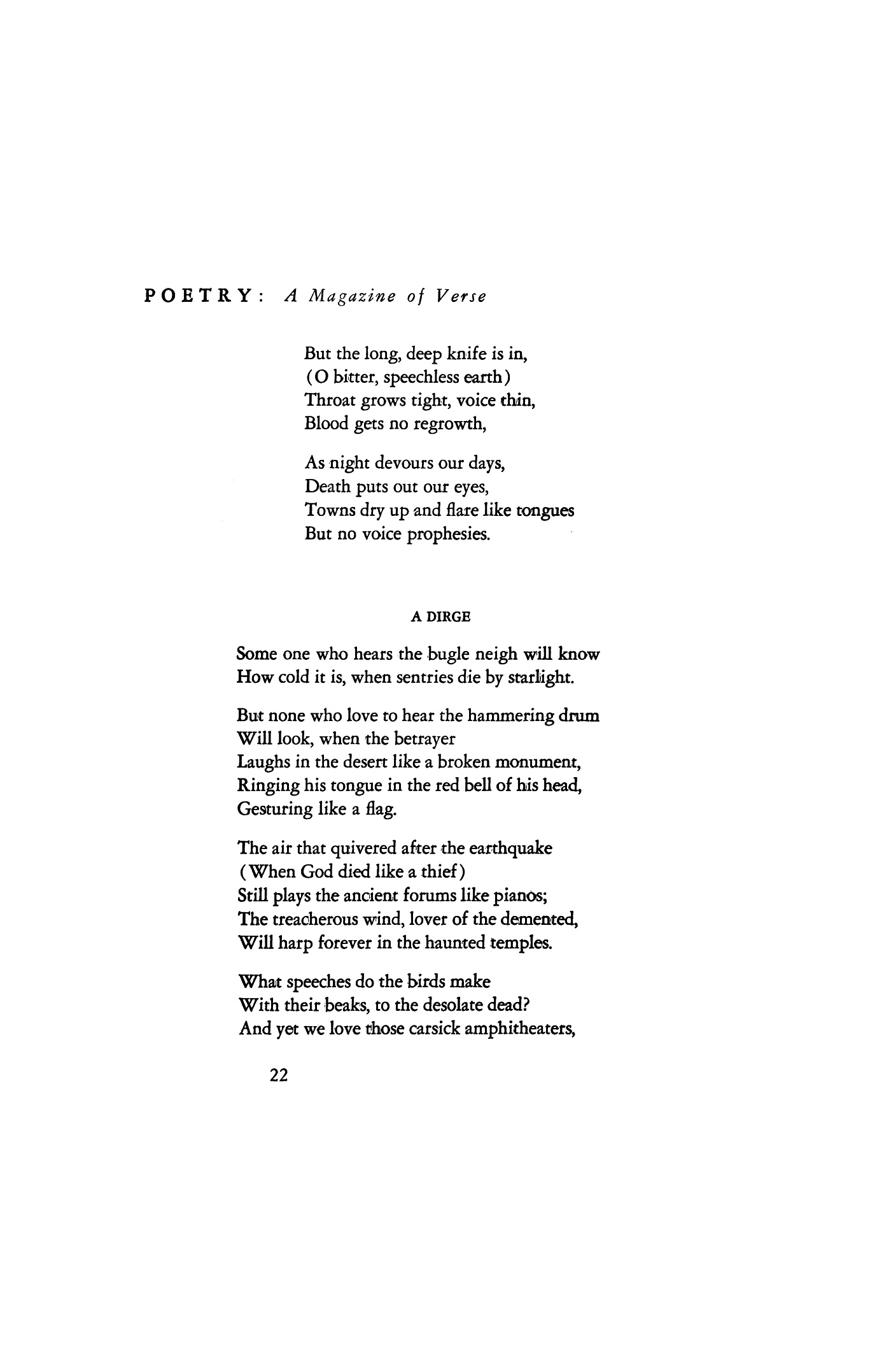 Poem: 1941