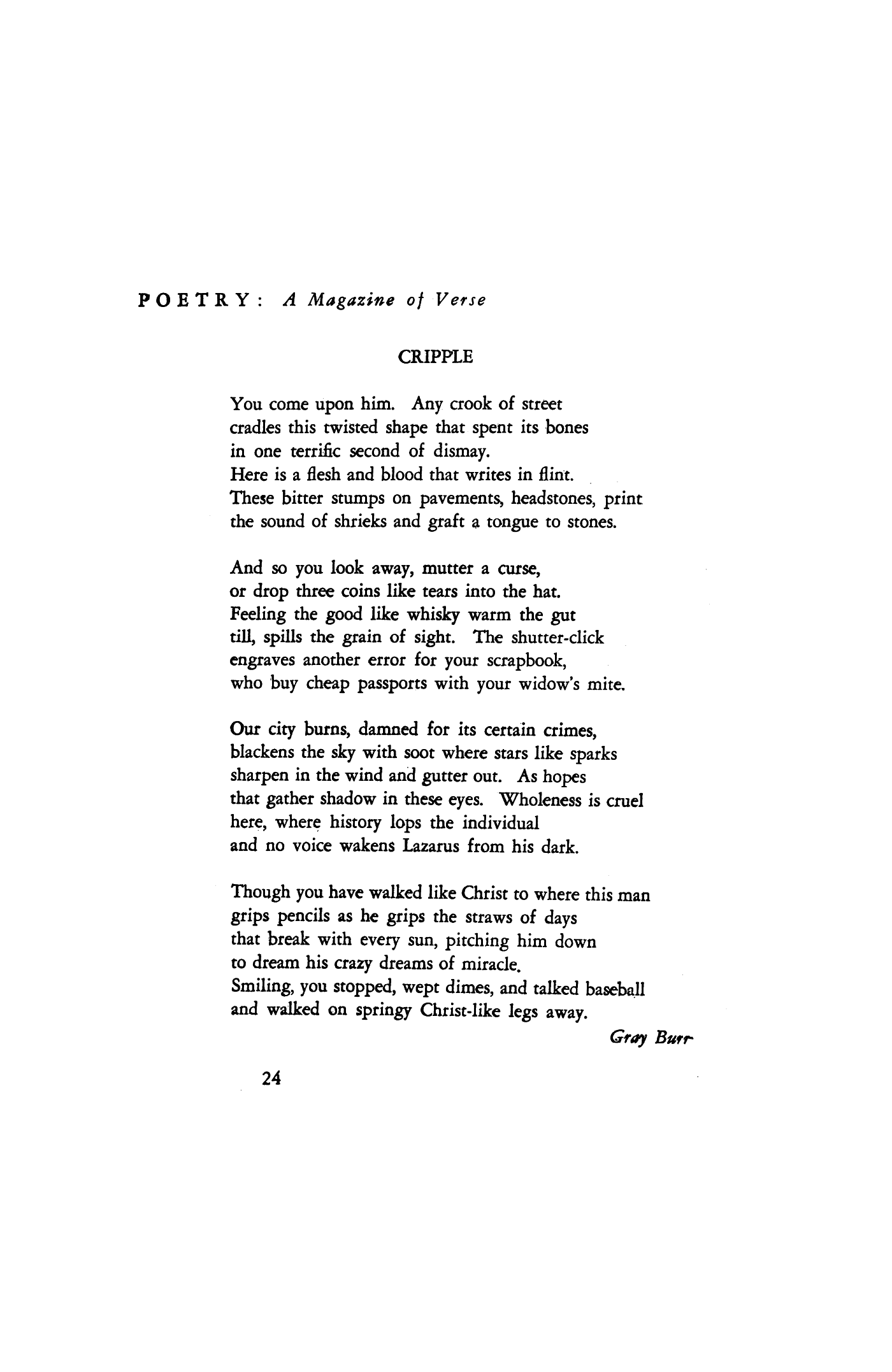 BURL, a poem - The Good Phight