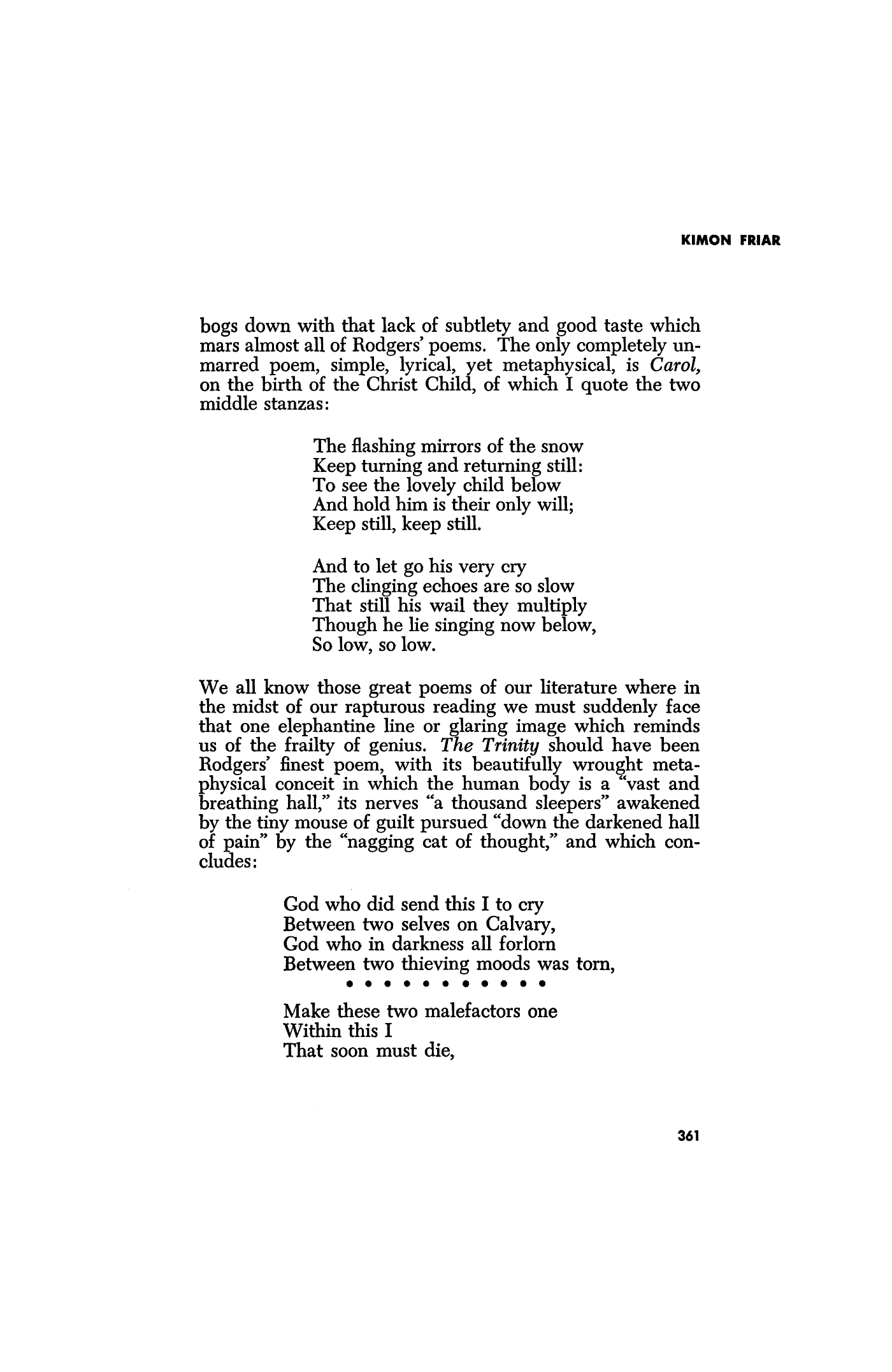 Rodgers' Second Volume