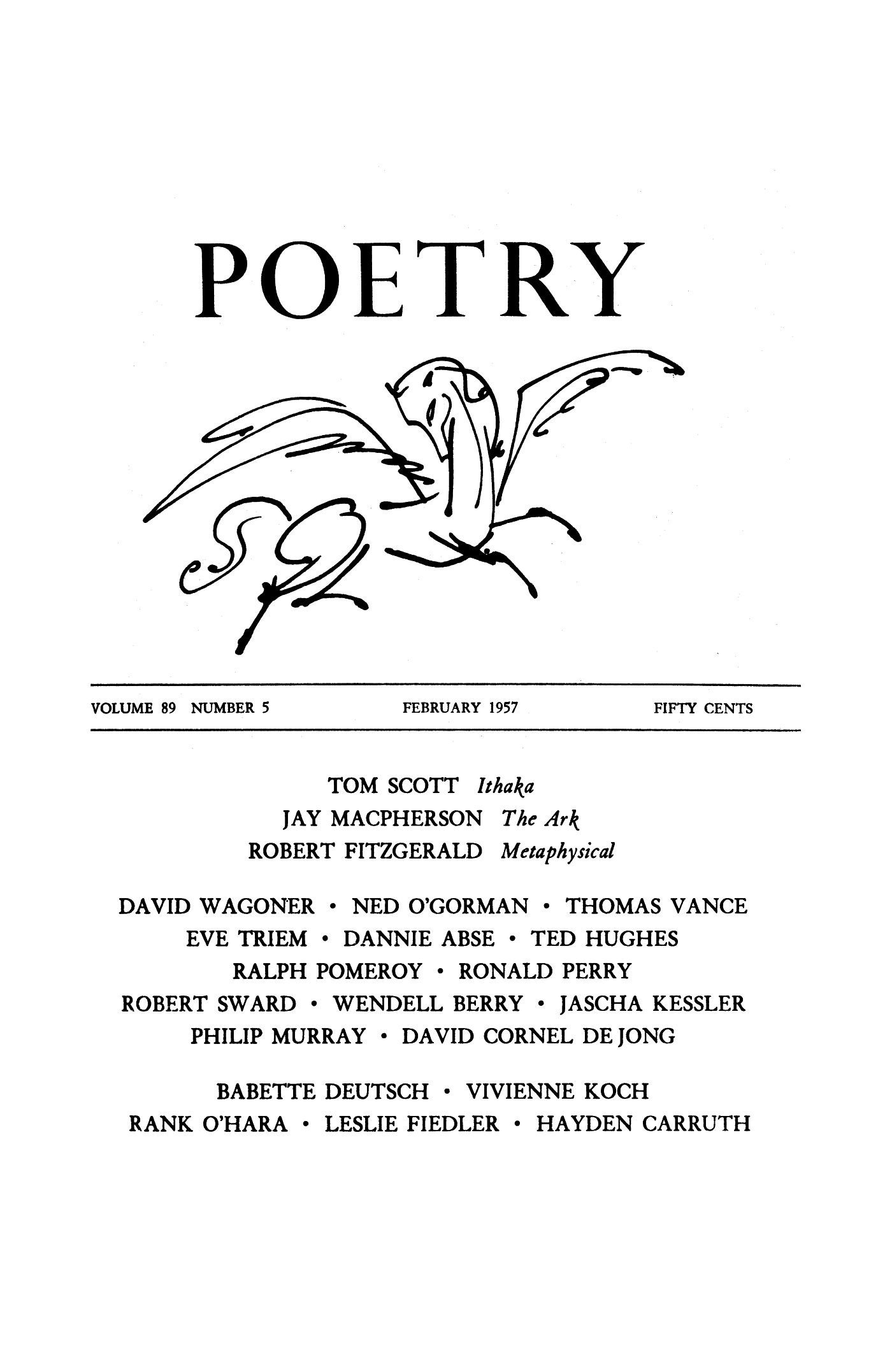 Poetry Magazine Archive Page