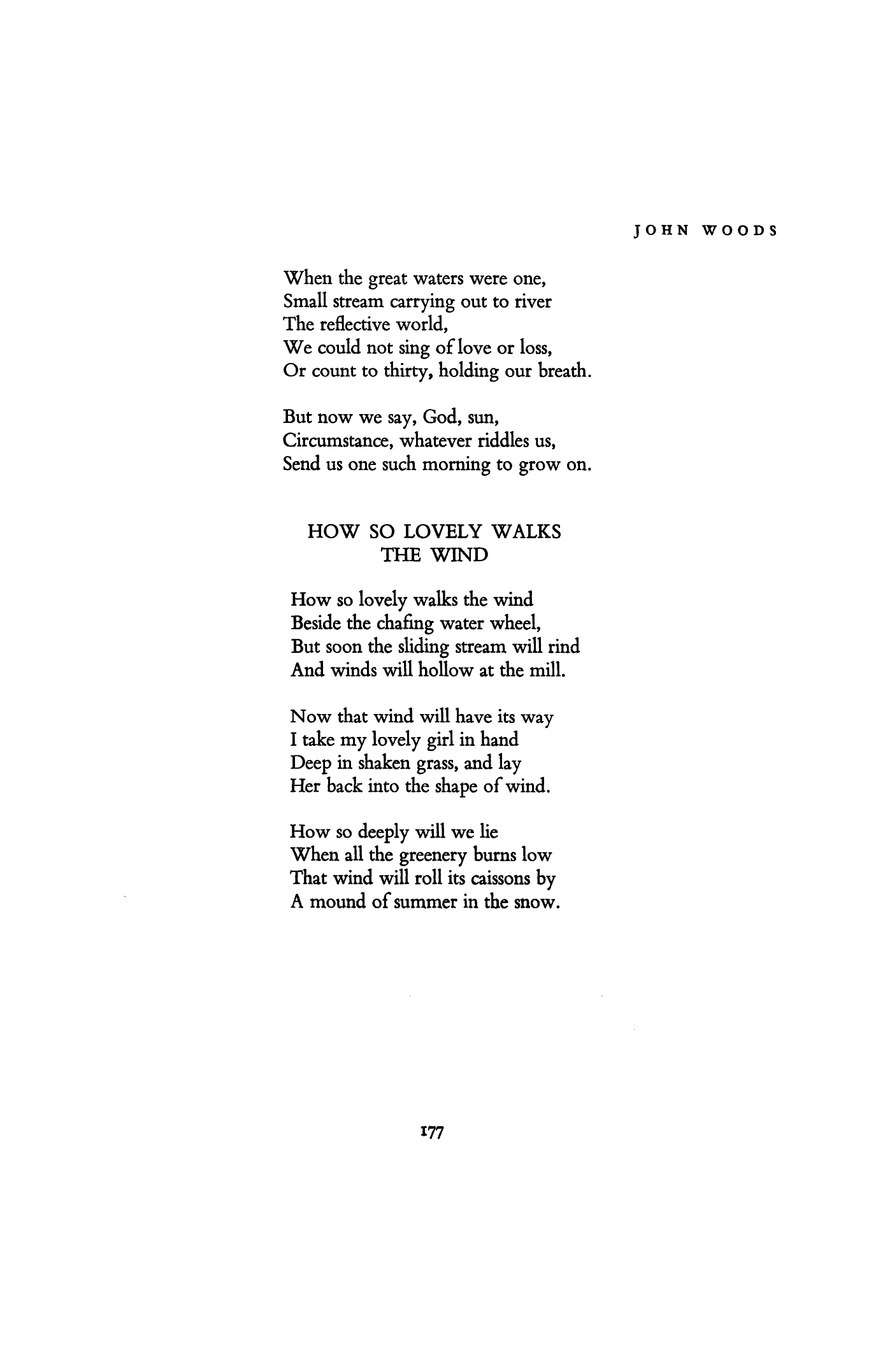 Poem at Thirty