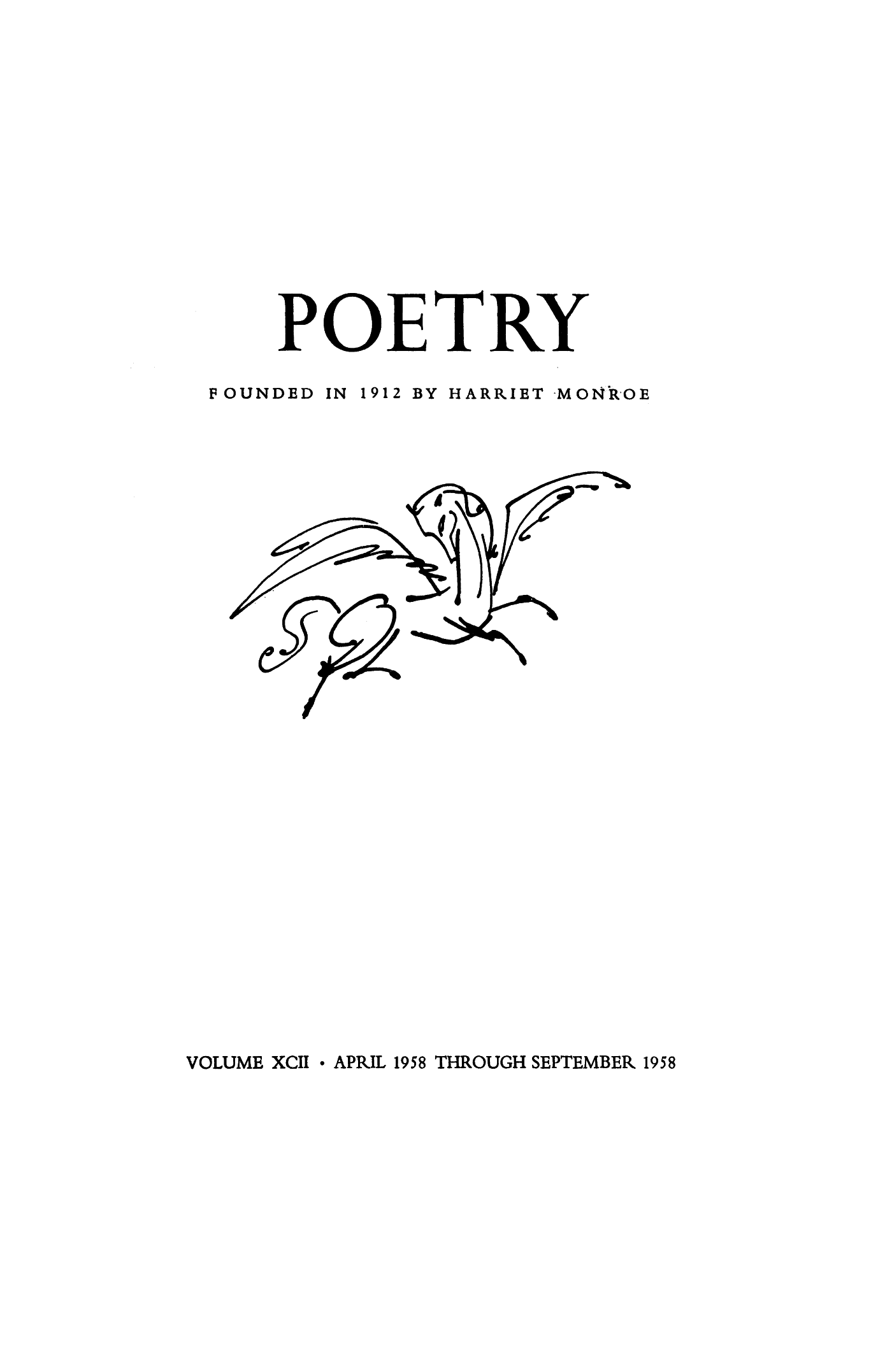 Poetry Magazine Archive Page