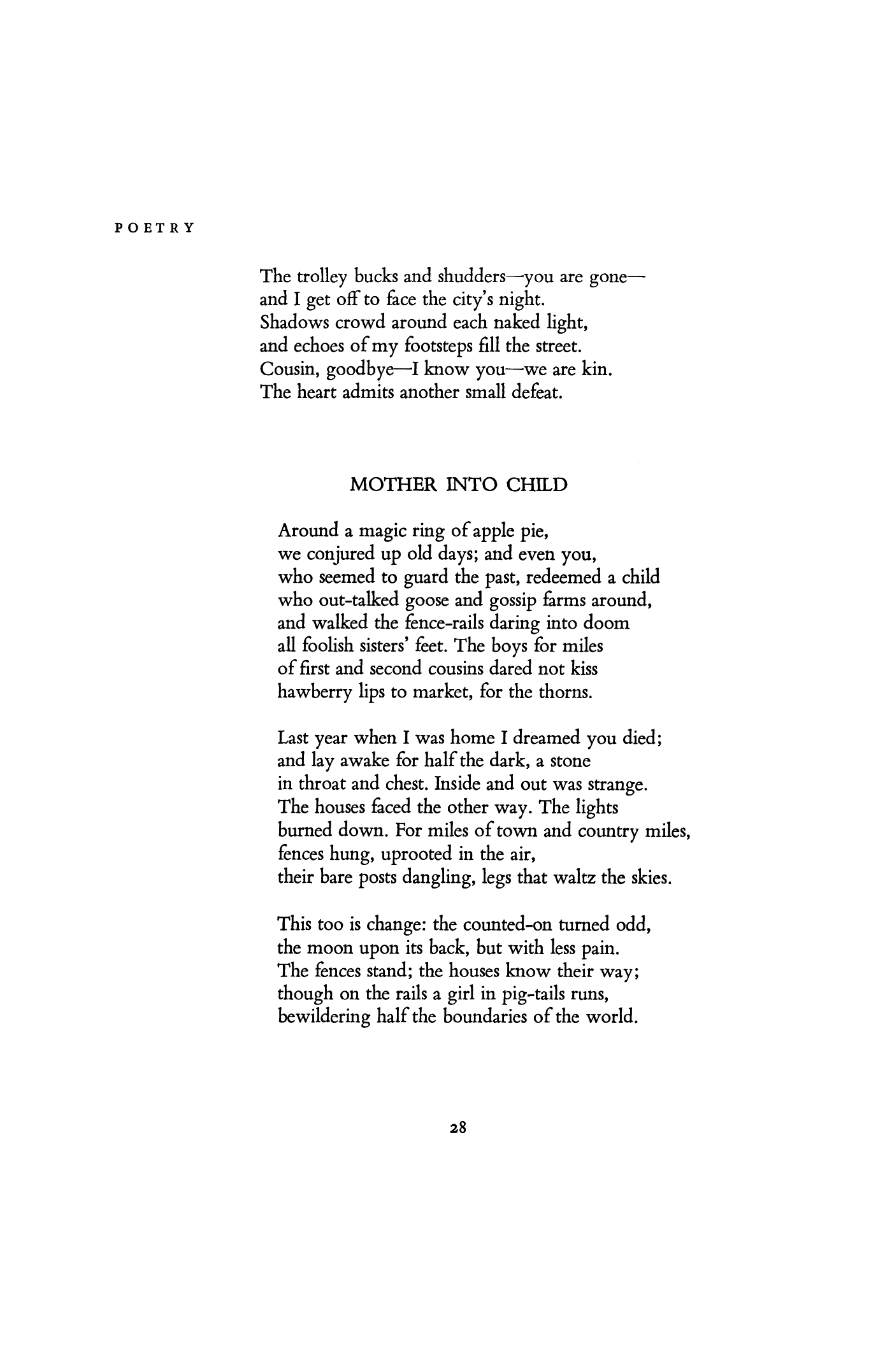 Elegy for an Unrelated Cousin