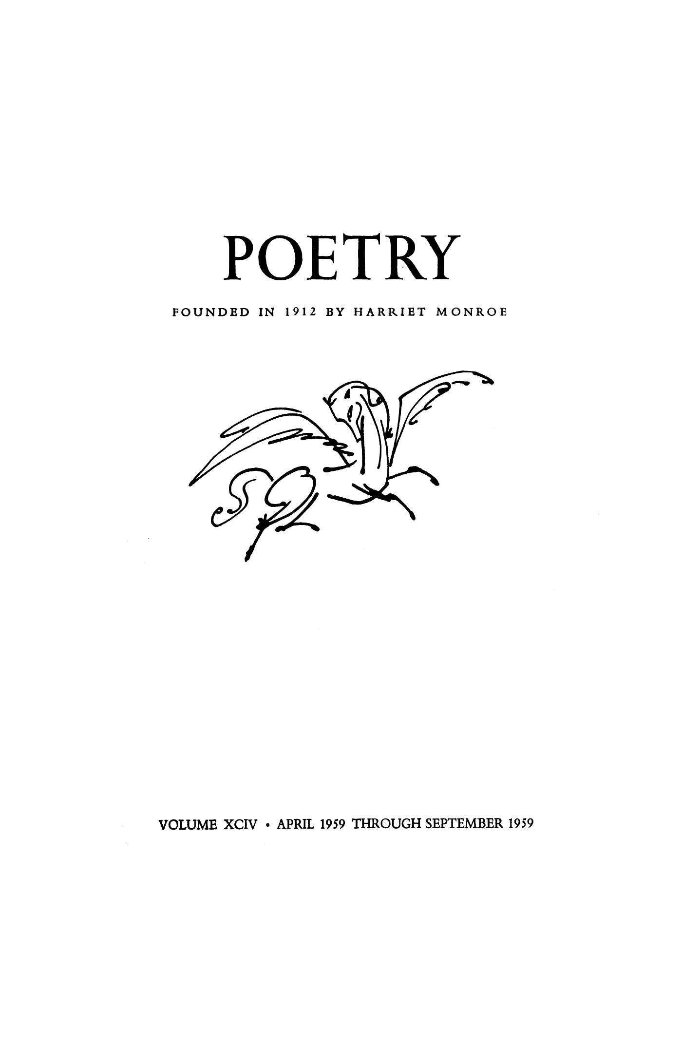 Poetry Magazine Archive Page