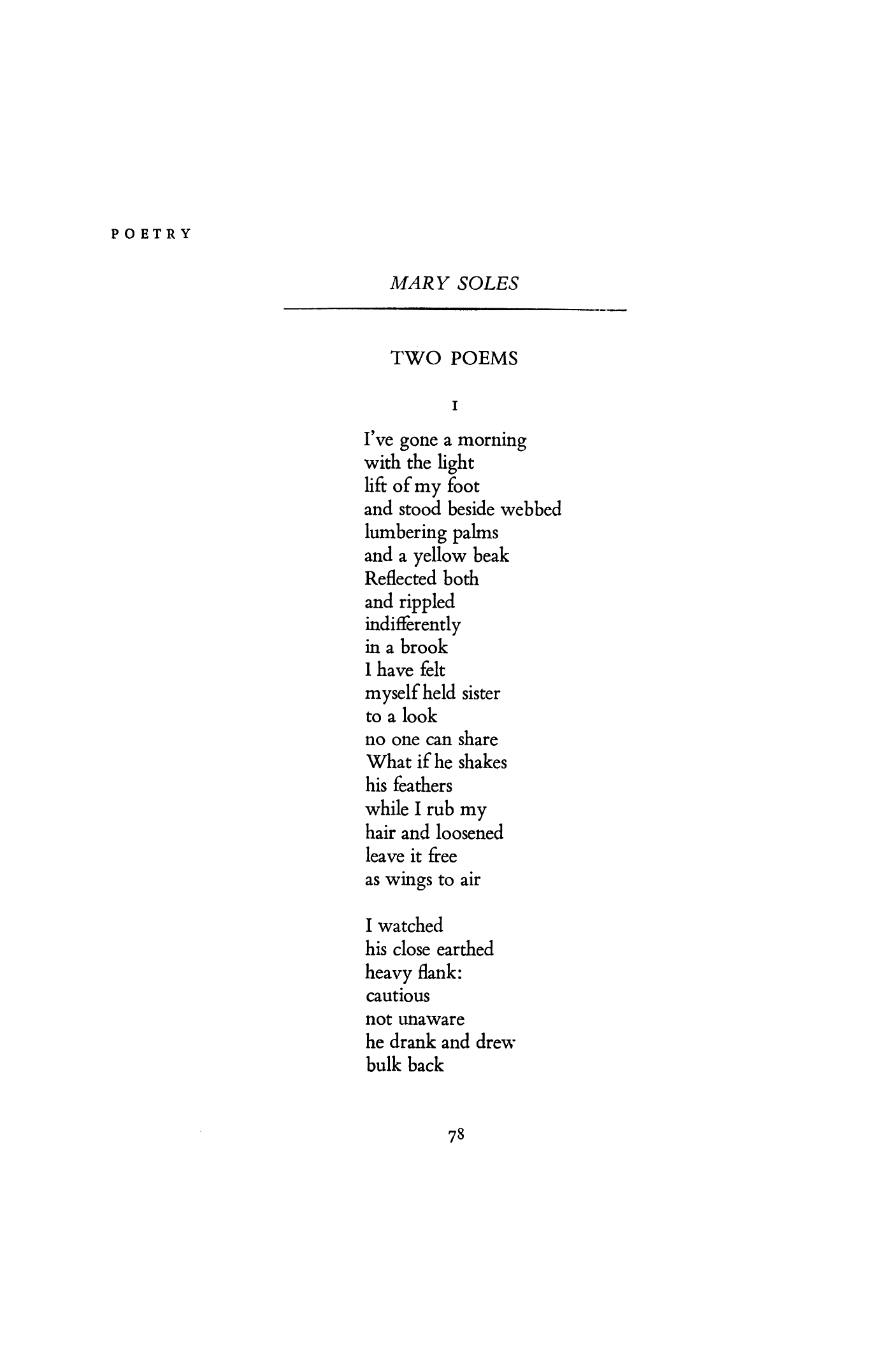 Two Poems