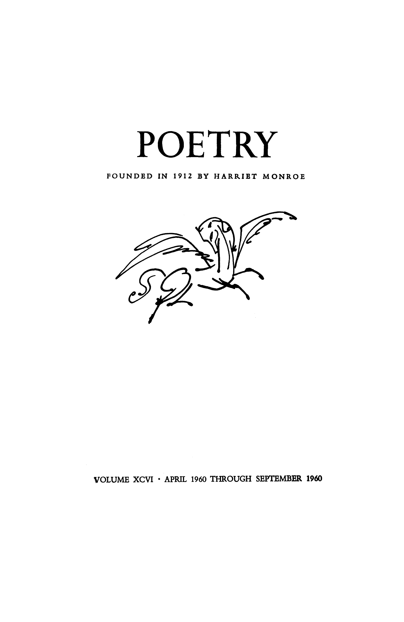 Poetry Magazine Archive Page