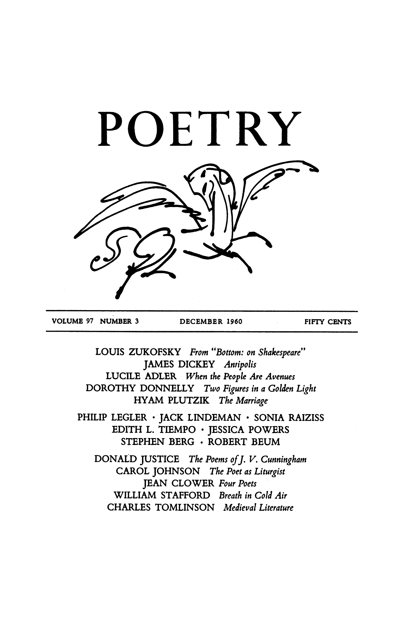 Poetry Magazine Archive Page