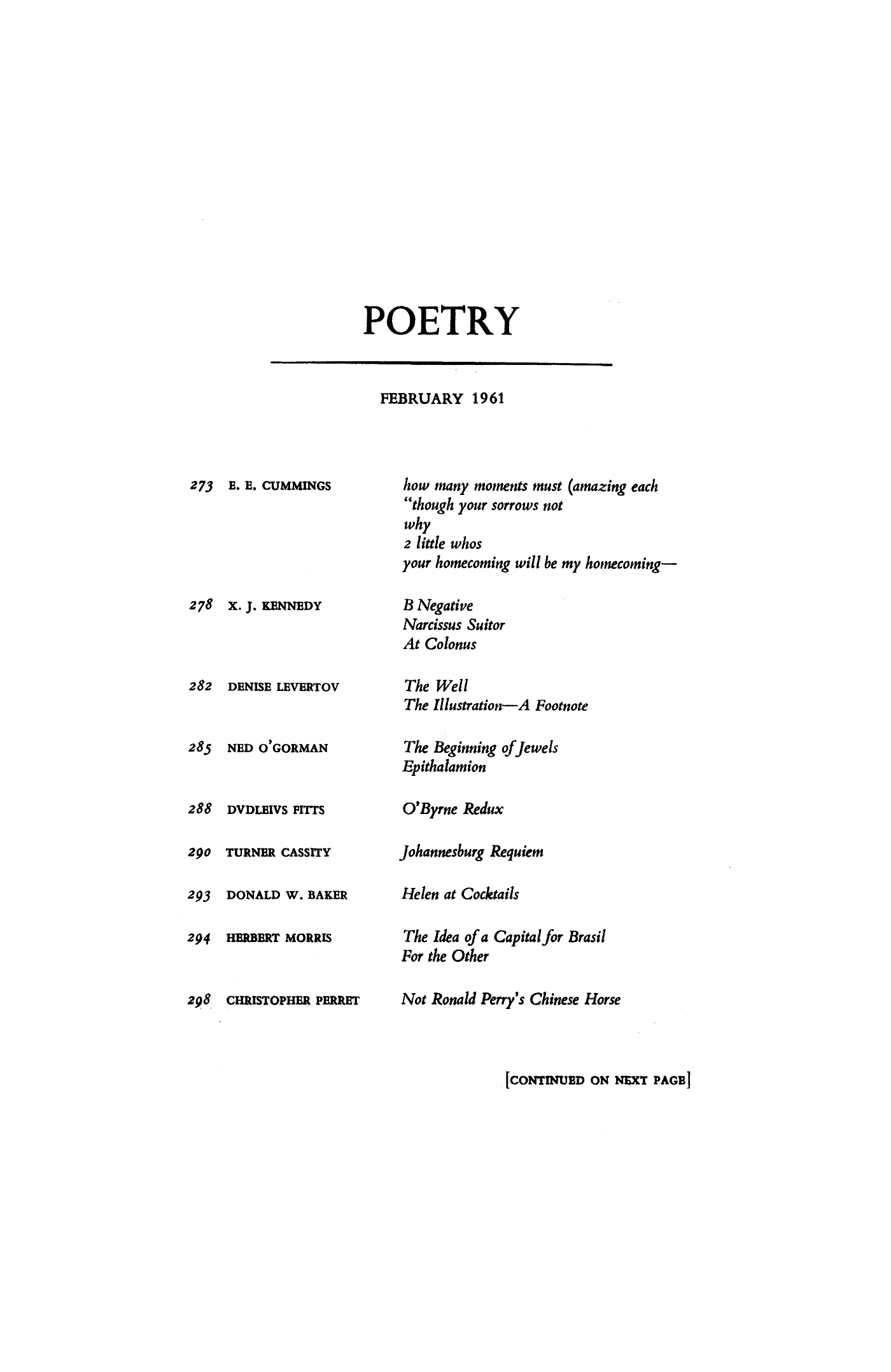 Poetry Magazine Archive Page