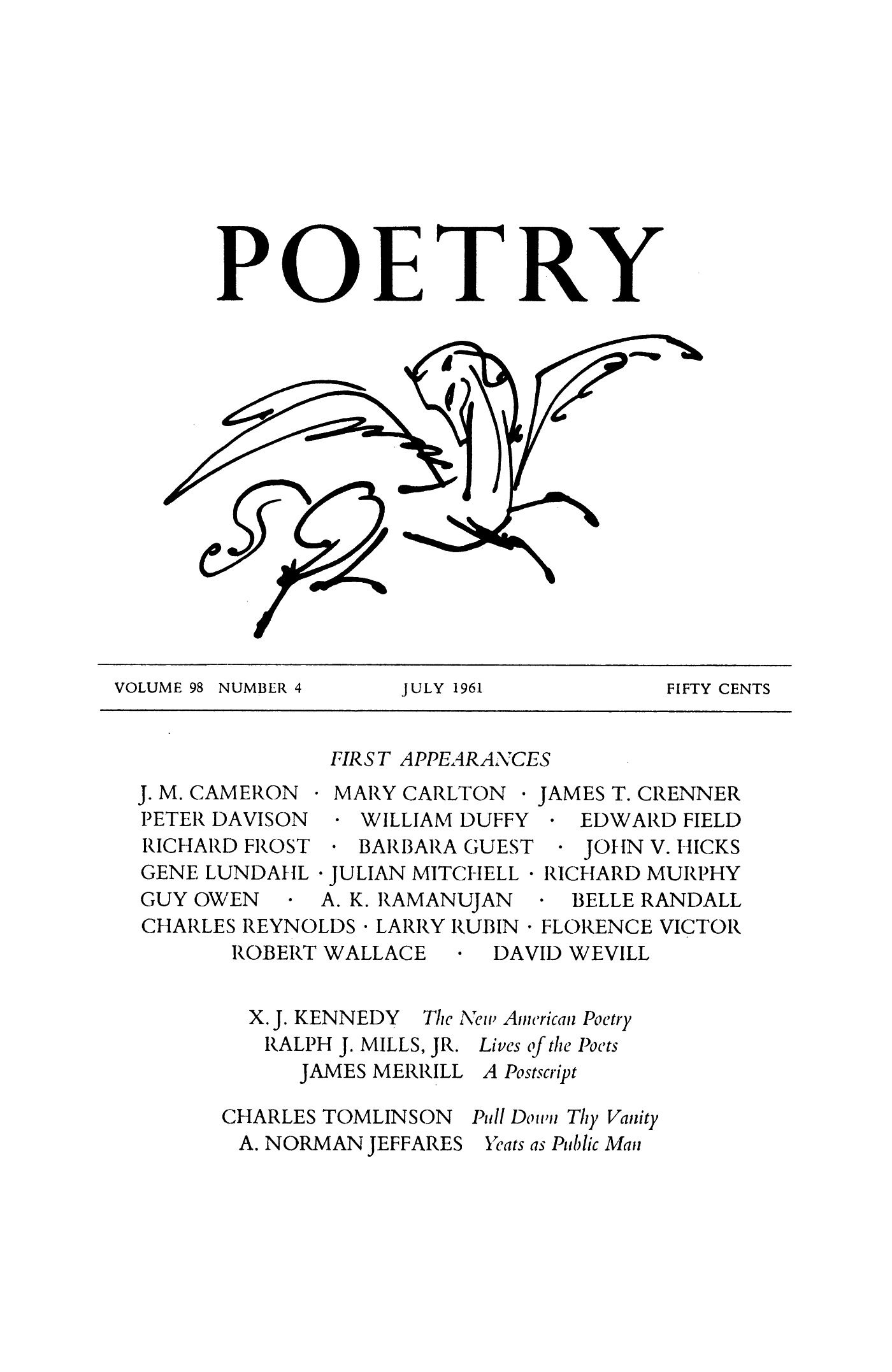 Poetry Magazine Archive Page