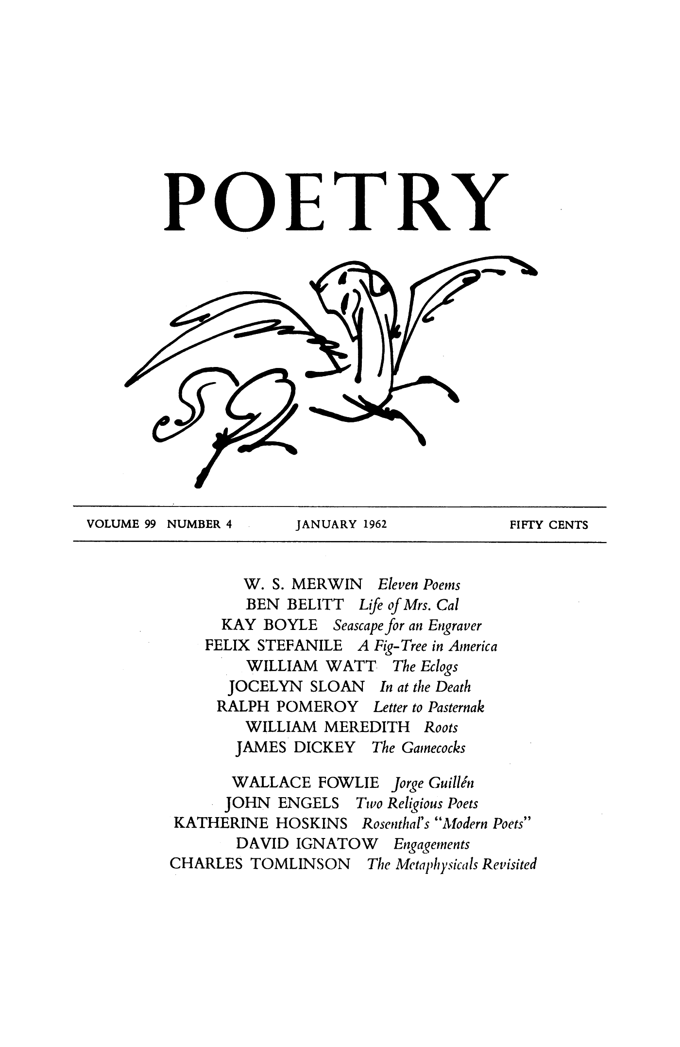 Poetry Magazine Archive Page