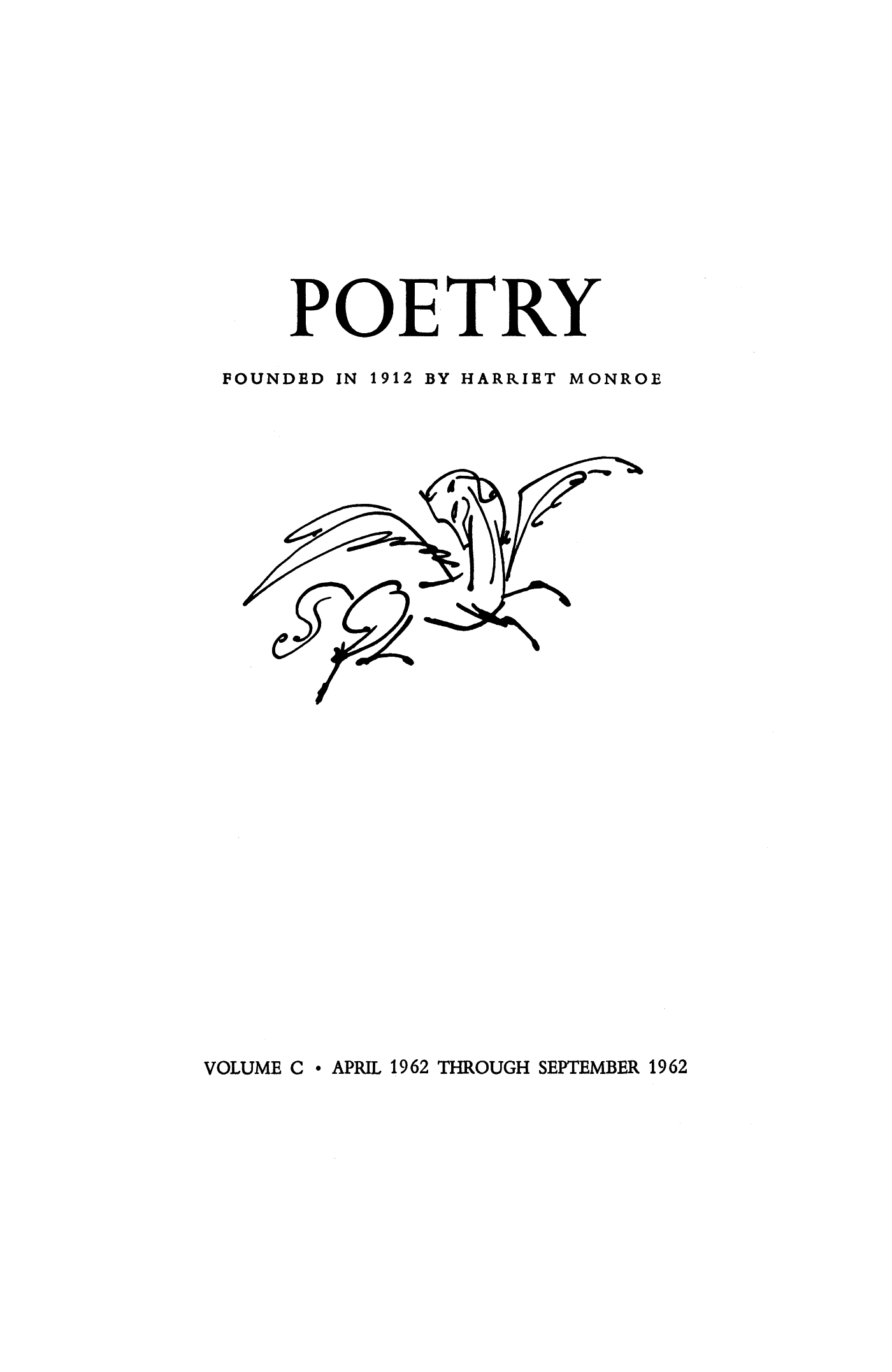 Poetry Magazine Archive Page