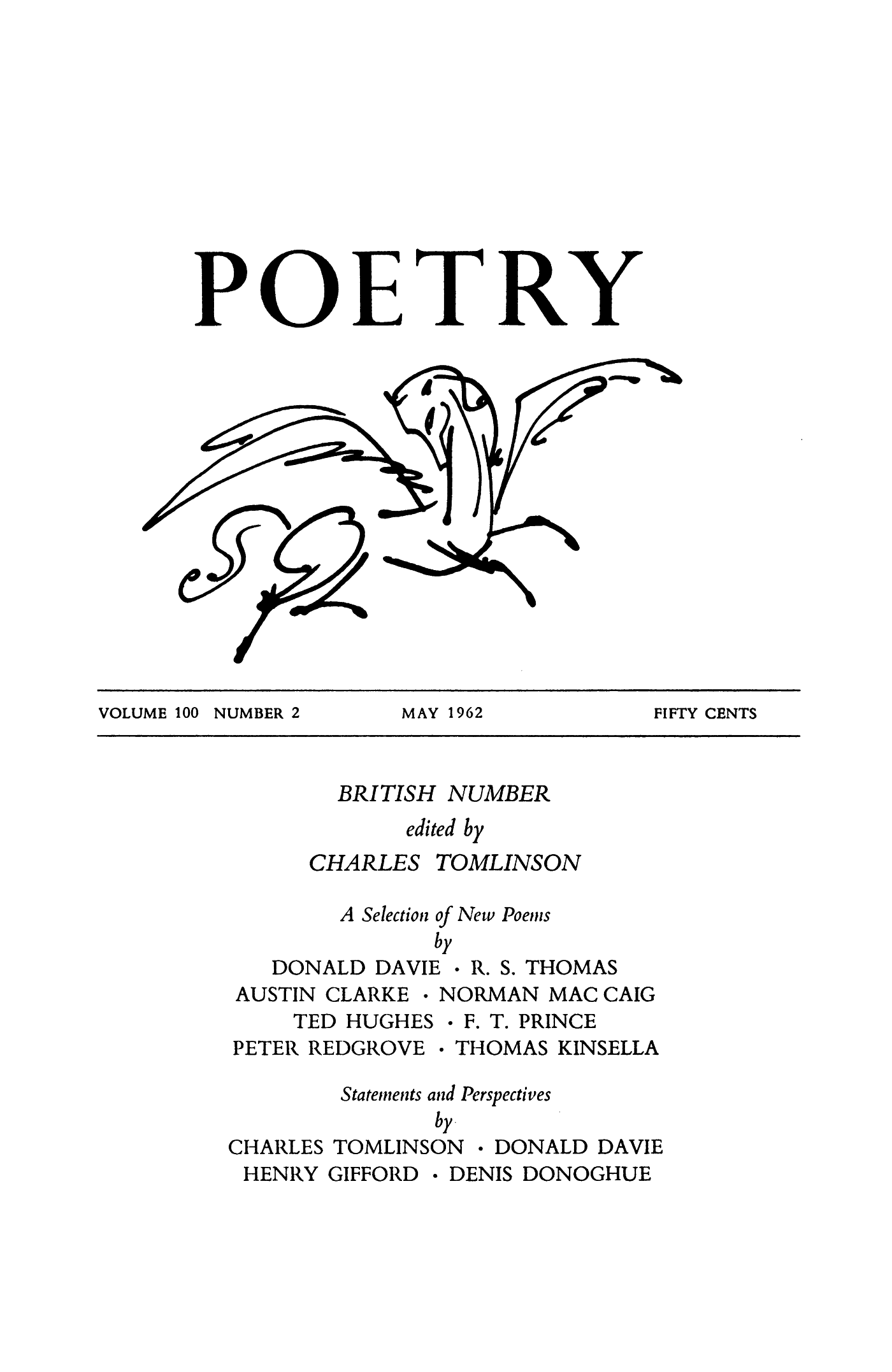 Poetry Magazine Archive Page